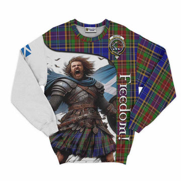 Beattie (Beatty) Crest Tartan Sweatshirt Inspired by the Freedom of Scottish Warrior Unisex - Tartan Vibes Clothing