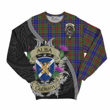 Beattie (Beatty) Tartan Family Crest Sweatshirt Lion Rampant Royal Thistle Shield Celtic Inspired Unisex - Tartan Vibes Clothing