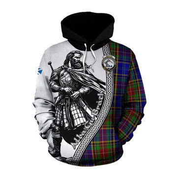Beattie (Beatty) Tartan Clan Crest Cotton Hoodie with Highlander Warrior Celtic Style Pullover Hoodie XS - Tartan Vibes Clothing