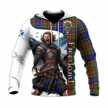 Beattie (Beatty) Crest Tartan Knitted Hoodie Inspired by the Freedom of Scottish Warrior Unisex Knitted Pullover Hoodie - Tartan Vibes Clothing
