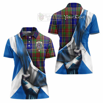 Beattie (Beatty) Tartan Women's Polo Shirt with Family Crest Scotland Patriotic Style - Tartan Vibes Clothing