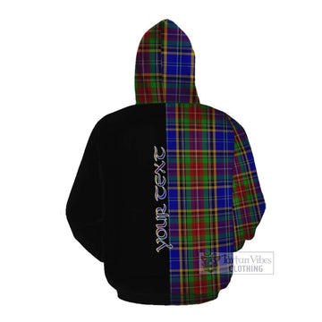 Beattie (Beatty) Tartan Cotton Hoodie with Family Crest and Half Of Me Style Pullover Hoodie - Tartan Vibes Clothing