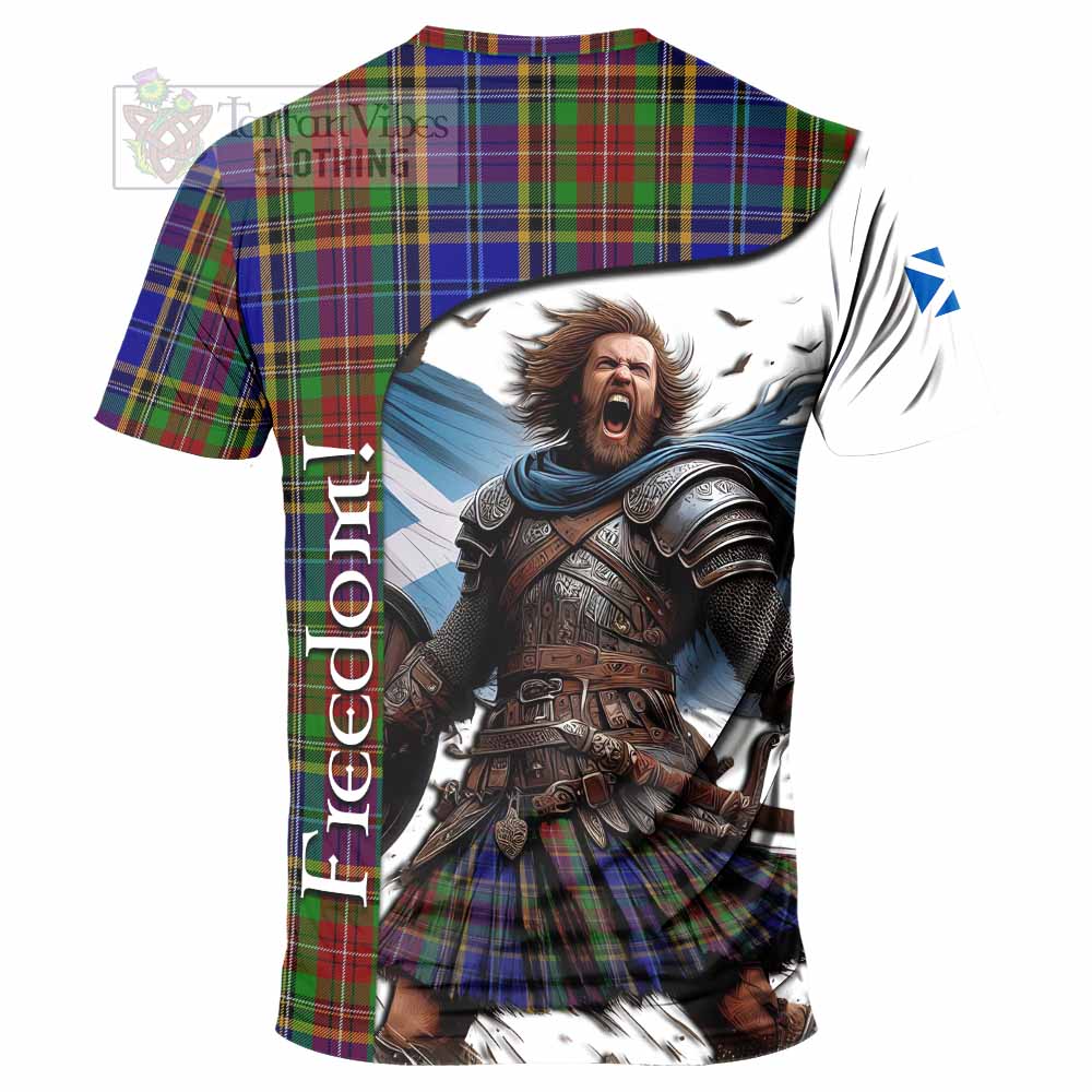 Beattie (Beatty) Crest Tartan T-Shirt Inspired by the Freedom of Scottish Warrior