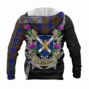 Beattie (Beatty) Tartan Family Crest Knitted Hoodie Lion Rampant Royal Thistle Shield Celtic Inspired - Tartan Vibes Clothing