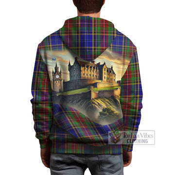 Beattie (Beatty) Tartan Family Crest Hoodie with Scottish Ancient Castle Style - Tartan Vibes Clothing
