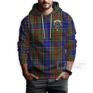 Beattie (Beatty) Tartan Hoodie with Family Crest and Bearded Skull Holding Bottles of Whiskey - Tartan Vibes Clothing