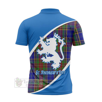 Beattie (Beatty) Family Crest Tartan Zipper Polo Shirt Celebrate Saint Andrew's Day in Style - Tartan Vibes Clothing