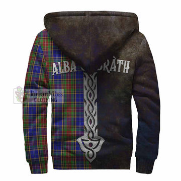 Beattie (Beatty) Tartan Family Crest Sherpa Hoodie Alba Gu Brath Be Brave Lion Ancient Style - Tartan Vibes Clothing