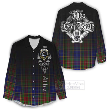 Beattie (Beatty) Tartan Women's Casual Shirt Featuring Alba Gu Brath Family Crest Celtic Inspired - Tartan Vibes Clothing