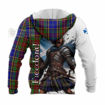 Beattie (Beatty) Crest Tartan Knitted Hoodie Inspired by the Freedom of Scottish Warrior - Tartan Vibes Clothing