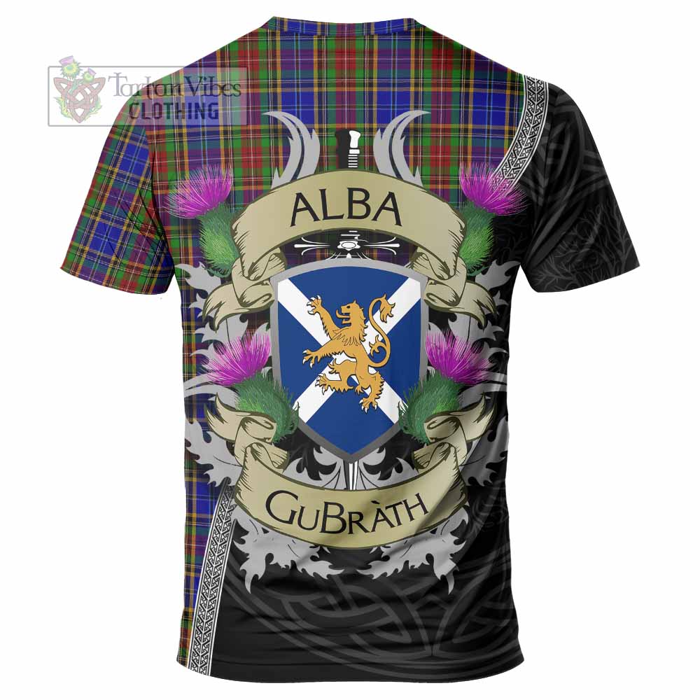 Tartan Vibes Clothing Beattie (Beatty) Tartan Family Crest T-Shirt Lion Rampant Royal Thistle Shield Celtic Inspired