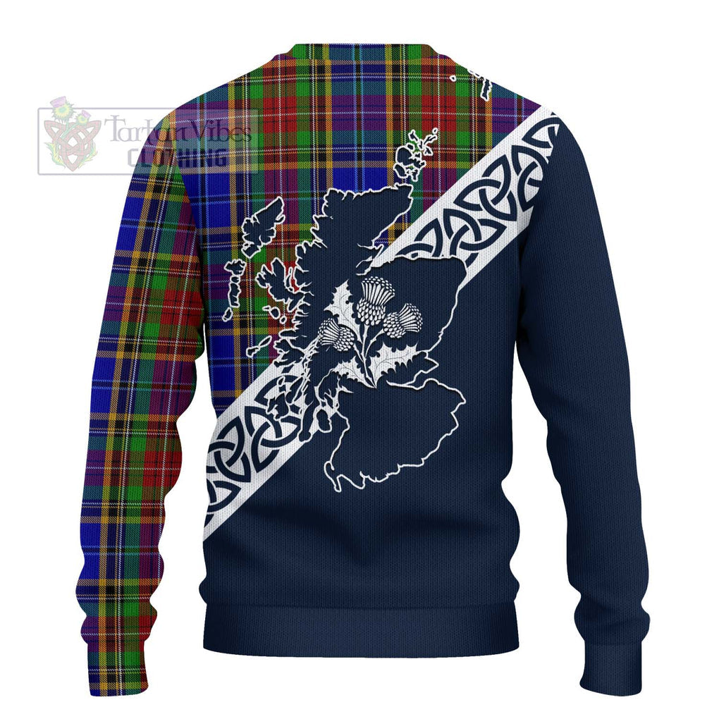 Beattie (Beatty) Tartan Ugly Sweater Featuring Thistle and Scotland Map - Tartan Vibes Clothing