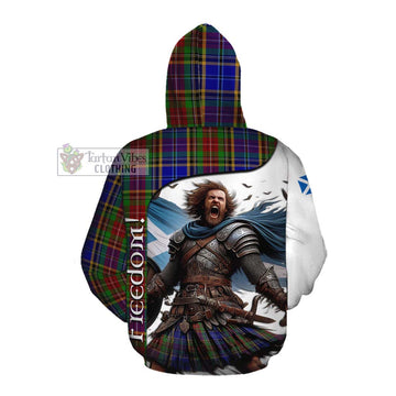 Beattie (Beatty) Crest Tartan Cotton Hoodie Inspired by the Freedom of Scottish Warrior Pullover Hoodie - Tartan Vibes Clothing