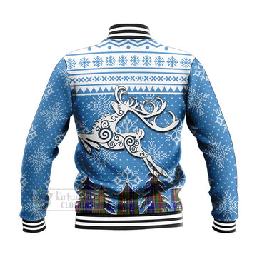 Beattie (Beatty) Clan Christmas Baseball Jacket Celtic Reindeer Style - Tartan Vibes Clothing