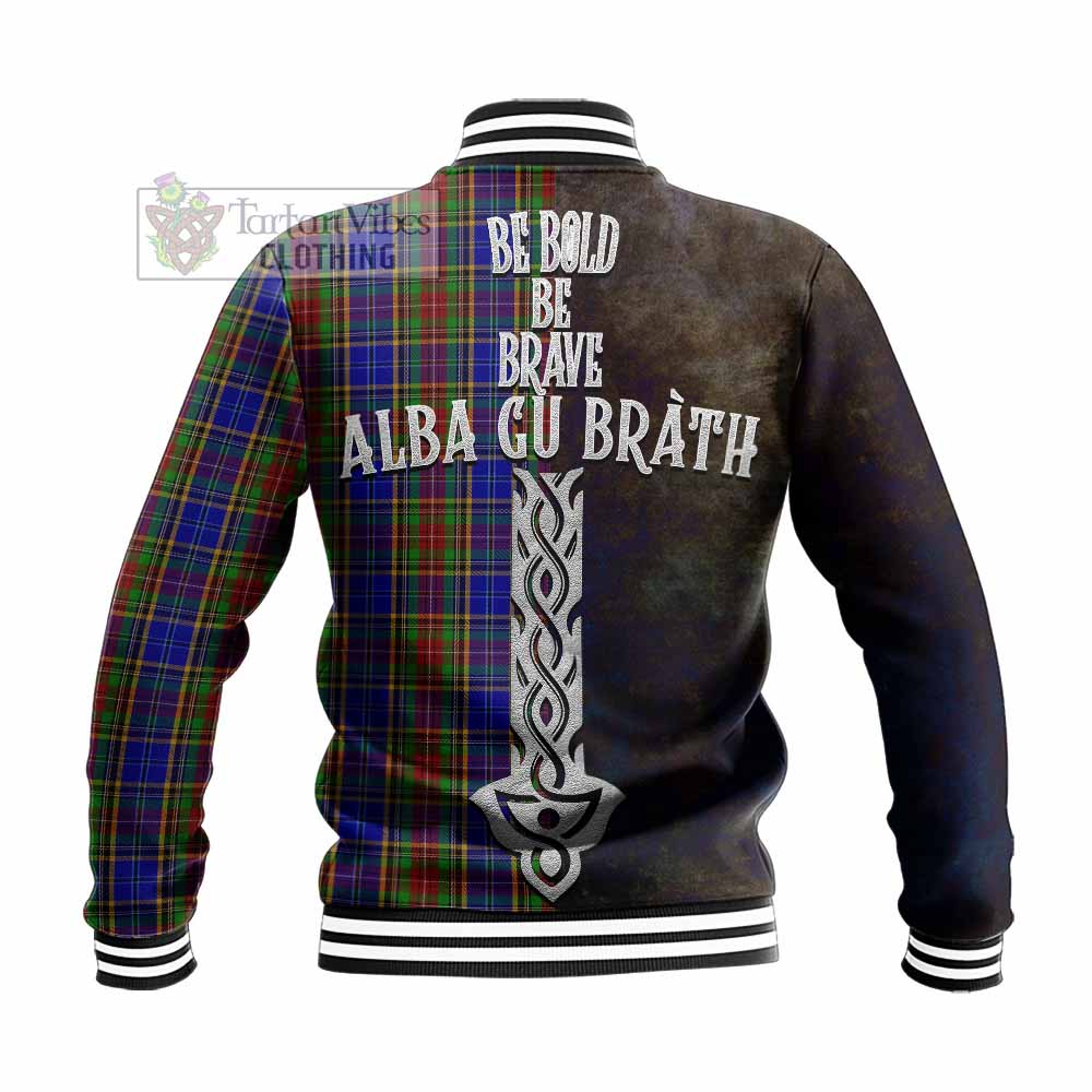 Beattie (Beatty) Tartan Family Crest Baseball Jacket Alba Gu Brath Be Brave Lion Ancient Style - Tartan Vibes Clothing