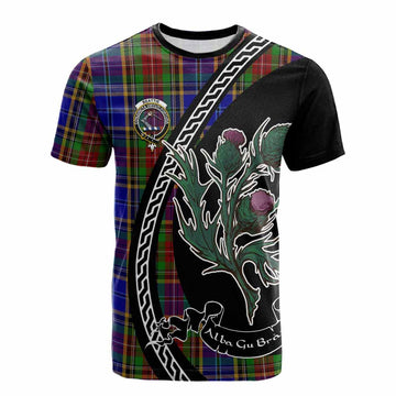 Beattie (Beatty) Family Crest Tartan Cotton T-shirt Alba Thistle Inspired