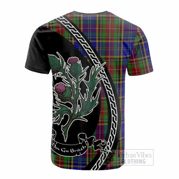 Beattie (Beatty) Family Crest Tartan Cotton T-shirt Alba Thistle Inspired