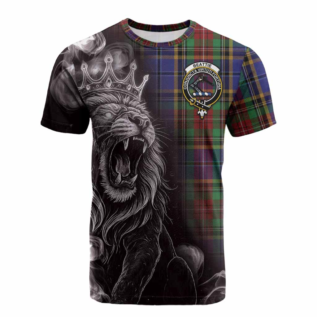Beattie (Beatty) Tartan Cotton T-shirt Roaring Lion Heritage