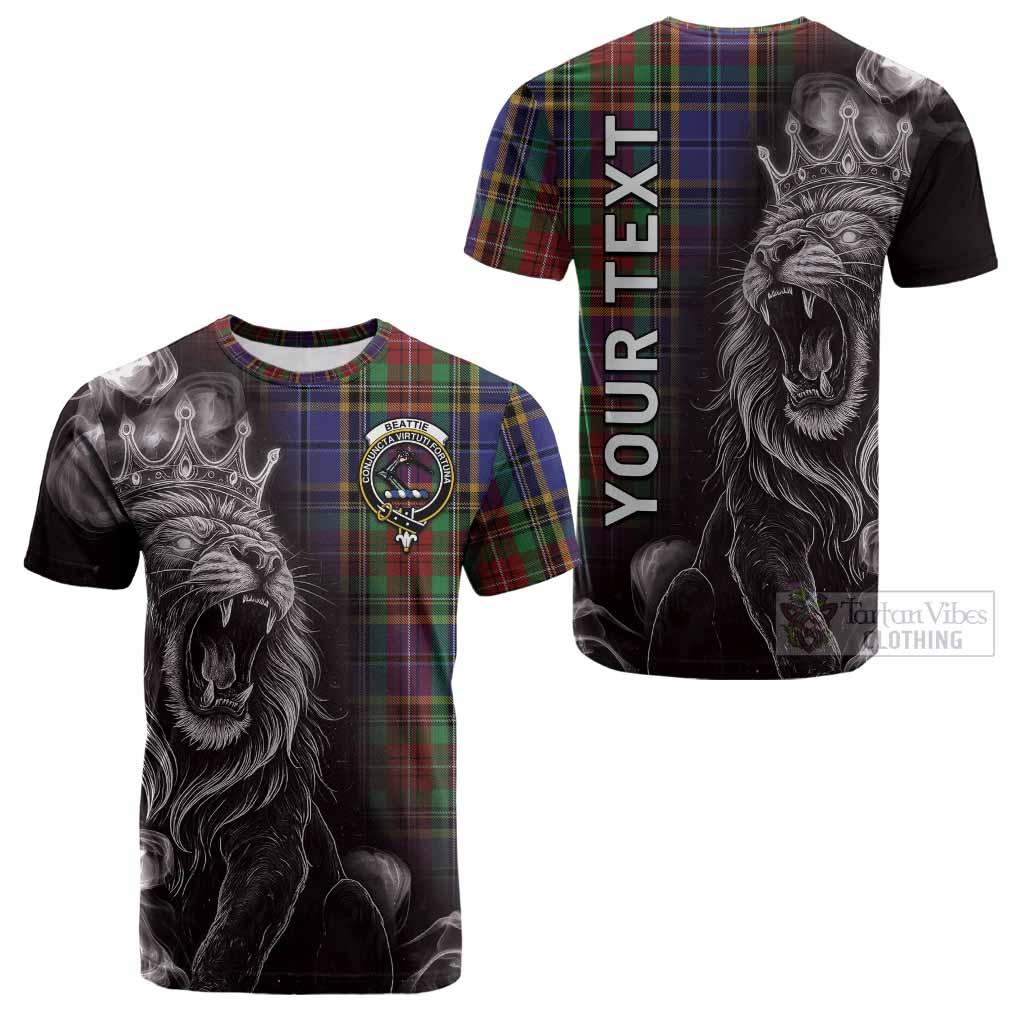 Beattie (Beatty) Tartan Cotton T-shirt Roaring Lion Heritage