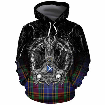 Beattie (Beatty) Tartan Crest Cotton Hoodie Celtic Odin's Raven Legacy