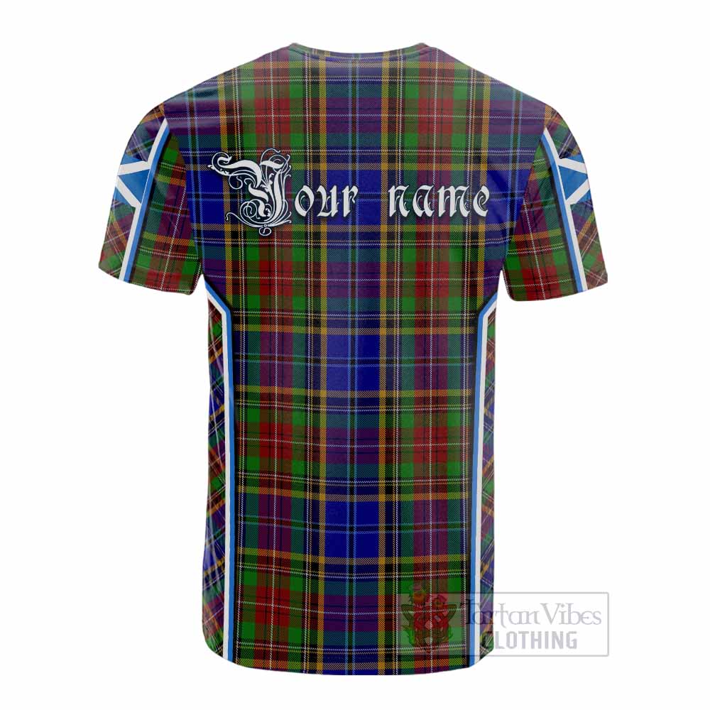 Beattie (Beatty) Tartan Crest Cotton T-shirt Scotland Coat of Arm Flag Style - Tartan Vibes Clothing