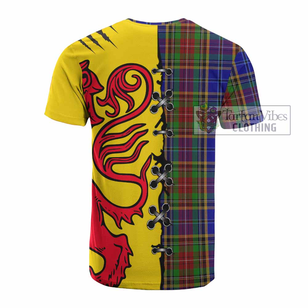 Beattie (Beatty) Tartan Family Crest Cotton T-shirt Lion Rampant Honor - Tartan Vibes Clothing