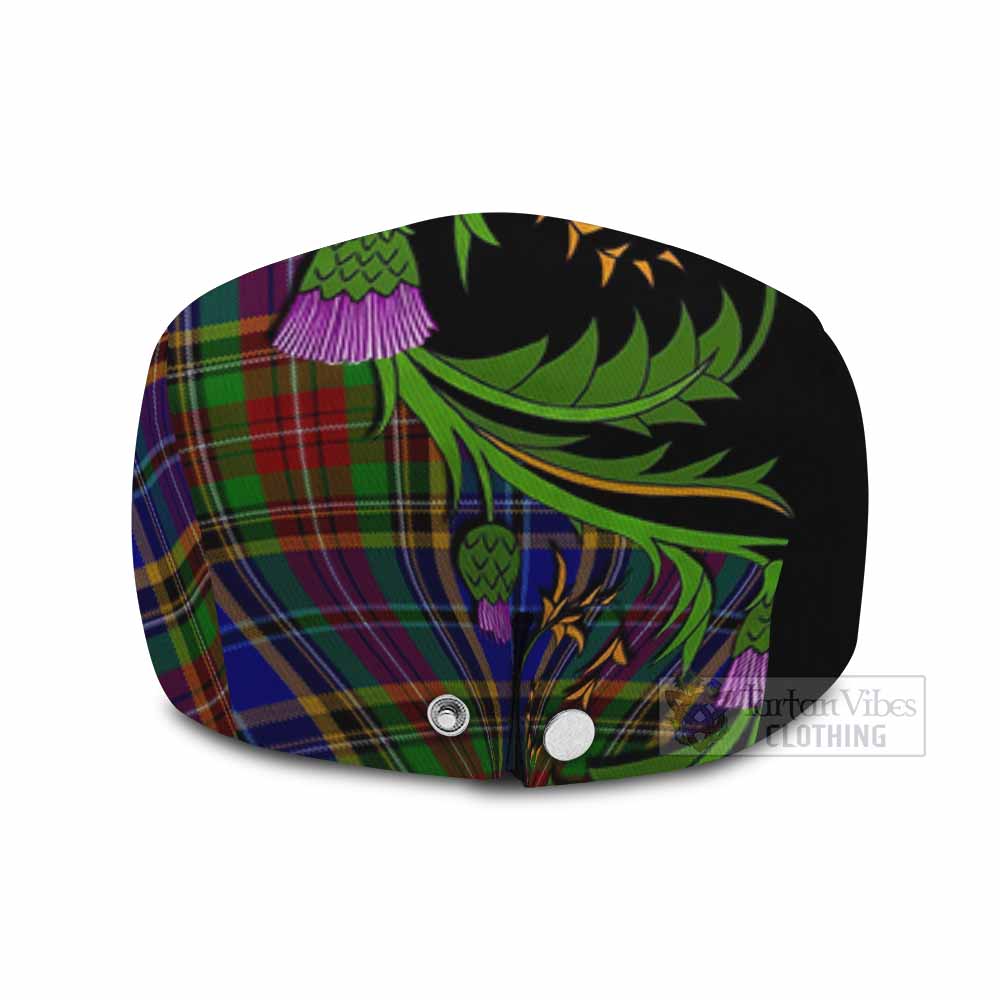Beattie (Beatty) Tartan Flat Cap, Jeff Cap Scottish Thistle Pride Heritage Art