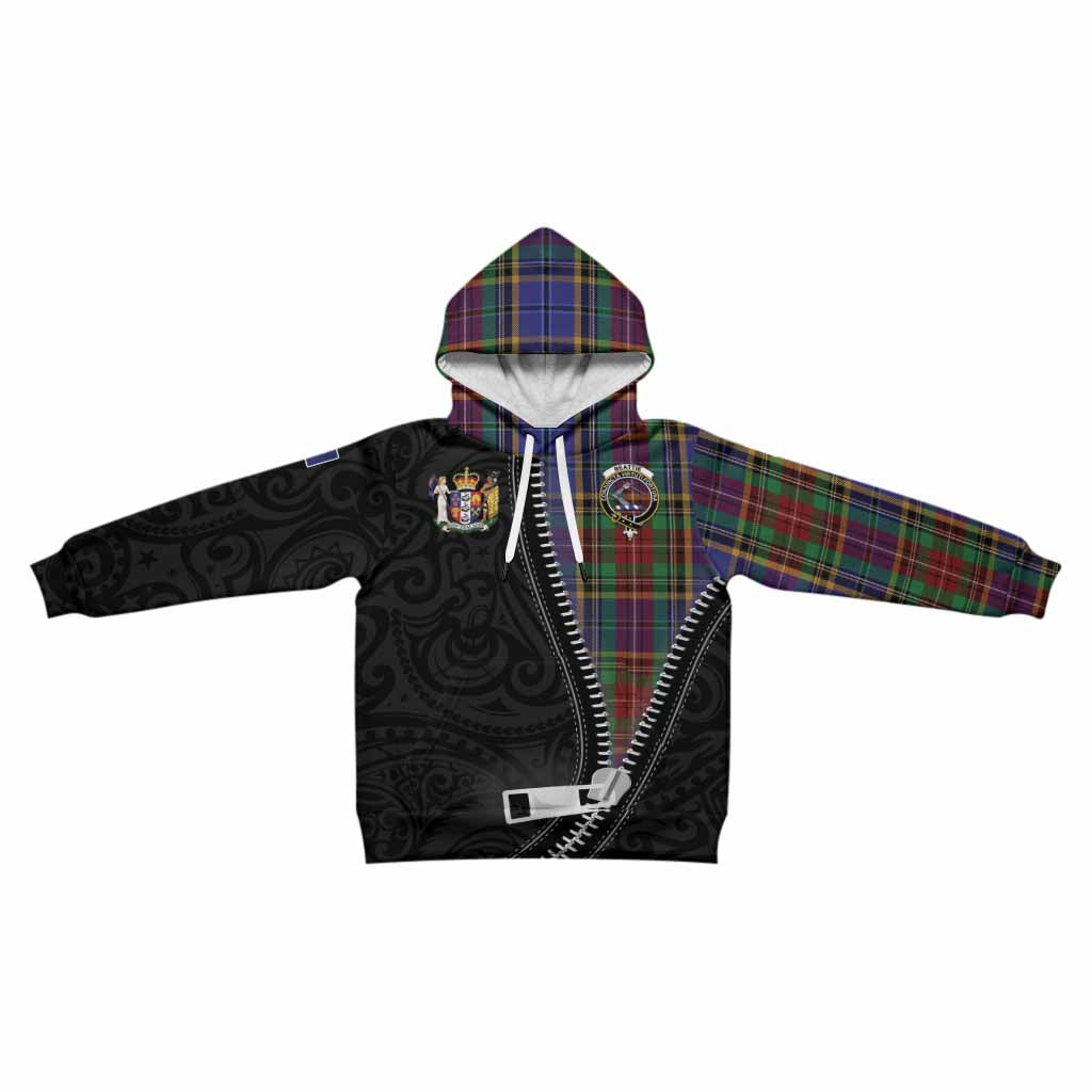 Beattie (Beatty) Tartan Kid Hoodie New Zealand Pattern Unique Zipper Stylized