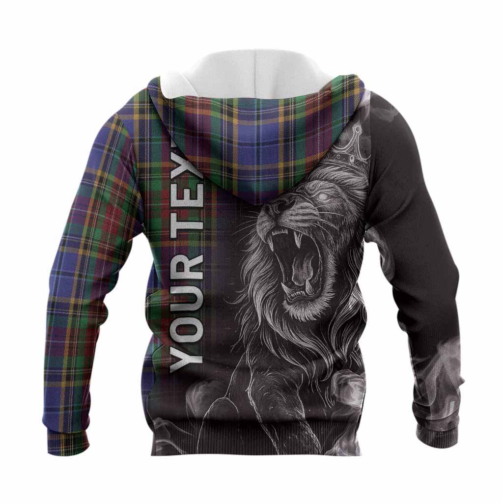 Beattie (Beatty) Tartan Knitted Hoodie Roaring Lion Heritage