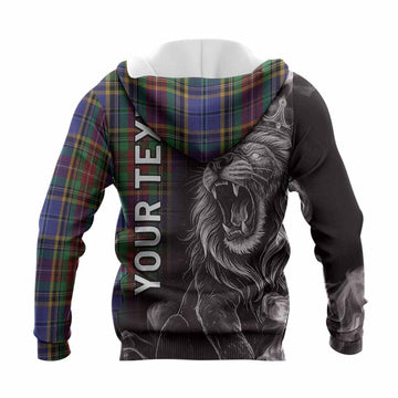 Beattie (Beatty) Tartan Knitted Hoodie Roaring Lion Heritage