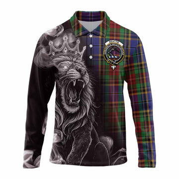 Beattie (Beatty) Tartan Long Sleeve Polo Shirt Roaring Lion Heritage