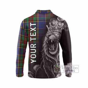 Beattie (Beatty) Tartan Long Sleeve Polo Shirt Roaring Lion Heritage
