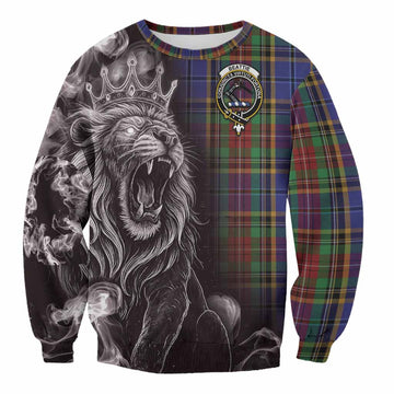 Beattie (Beatty) Tartan Sweatshirt Roaring Lion Heritage