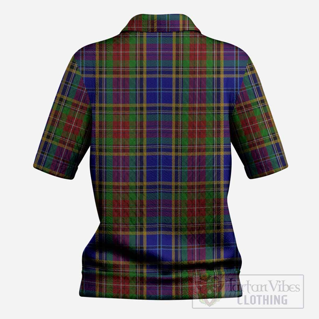 Beattie (Beatty) Tartan Women’s Polo Sweater Top with Family Crest