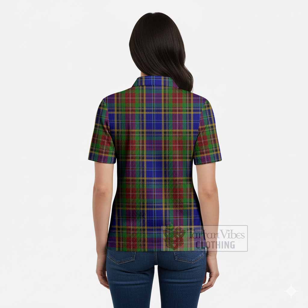 Beattie (Beatty) Tartan Women’s Polo Sweater Top with Family Crest