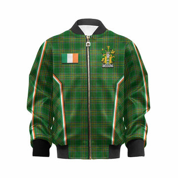 Beatty Irish Clan Coat of Arm Tartan Kid Bomber Jacket Flag Style