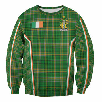 Beatty Irish Clan Coat of Arm Tartan Sweatshirt Flag Style