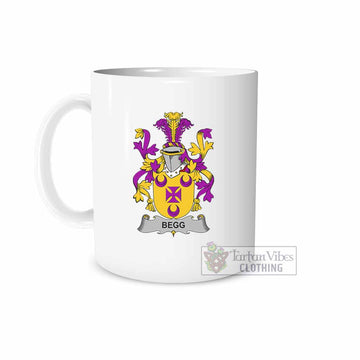 Begg Irish Clan Coat of Arms Ceramic Mug