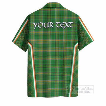 Begg Irish Clan Coat of Arm Tartan Hawaiian Shirt Flag Style