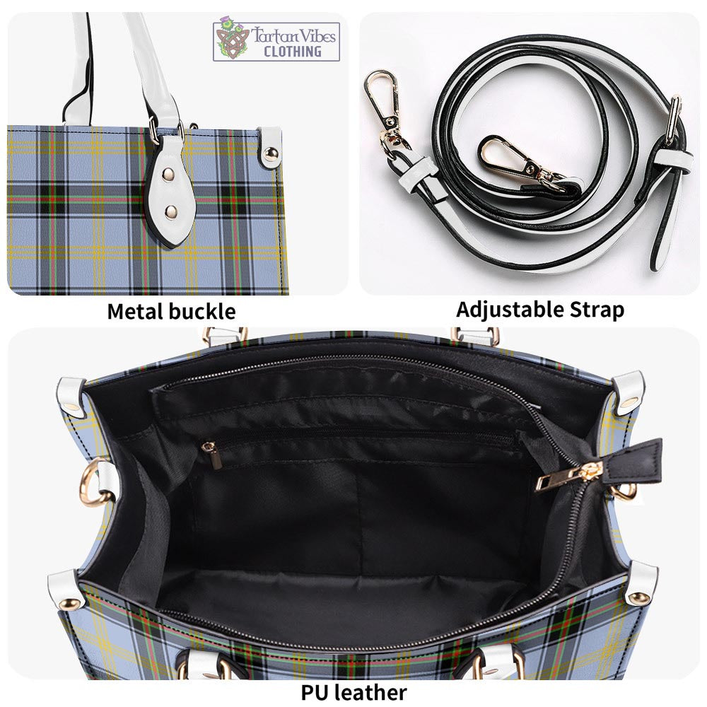 Tartan Vibes Clothing Bell Tartan Luxury Leather Handbags