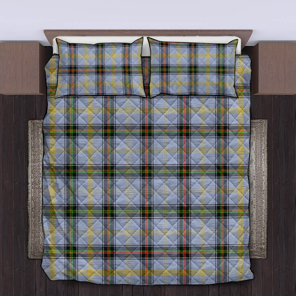Bell Tartan Quilt Bed Set King - Tartan Vibes Clothing