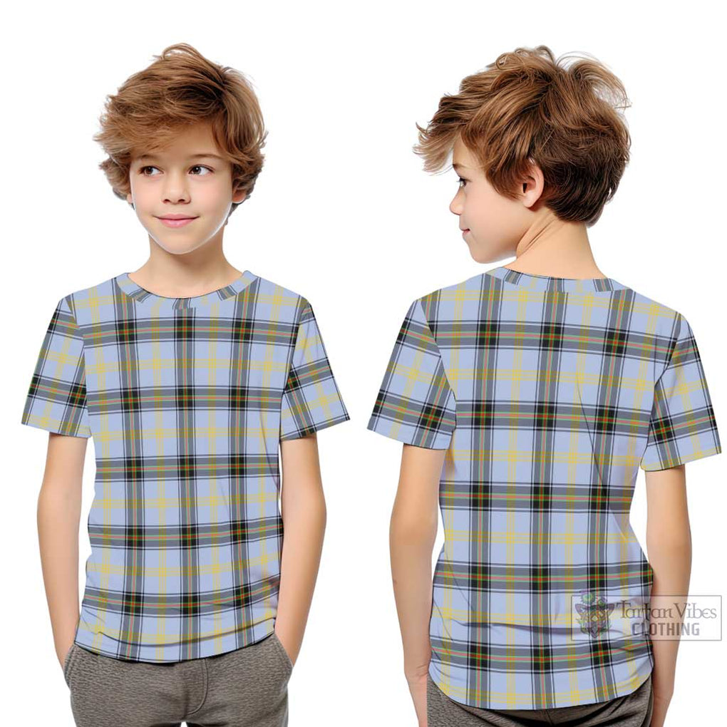 Bell Tartan Kid T-Shirt Youth XL Size14 - Tartanvibesclothing Shop