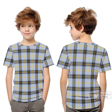 Bell Tartan Kid T-Shirt Youth XL Size14 - Tartanvibesclothing Shop