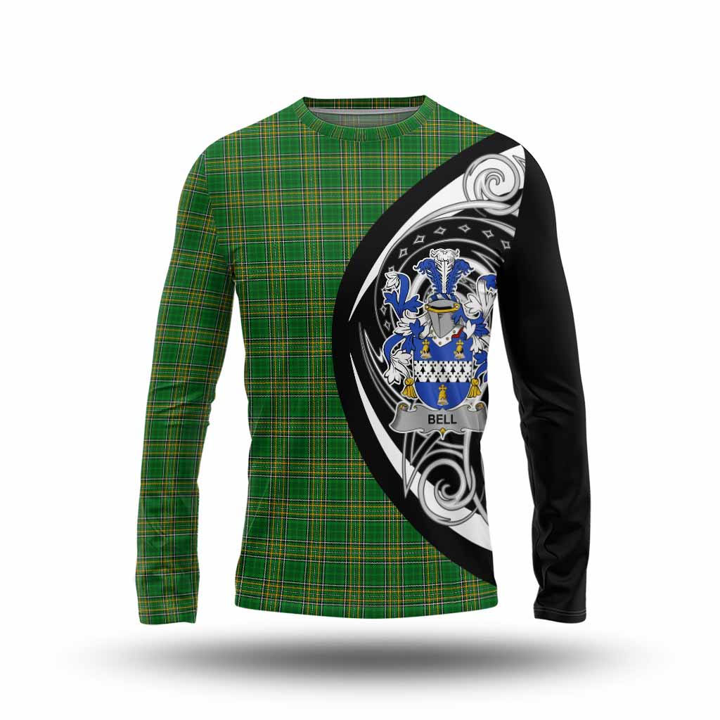Bell Irish Clan Long Sleeve T-Shirt Celtic Circle Style Unisex - Tartan Vibes Clothing