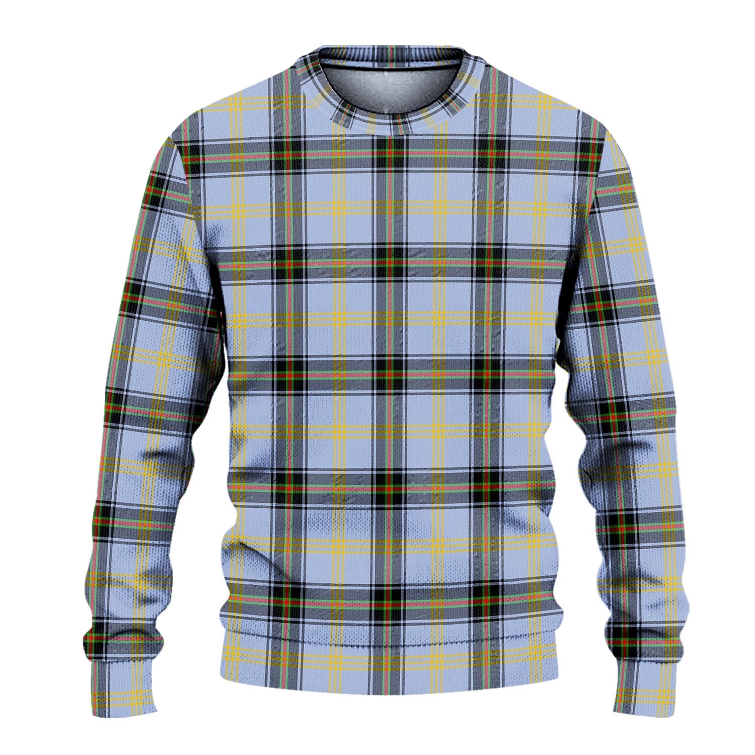 Bell Tartan Knitted Sweater - Tartanvibesclothing