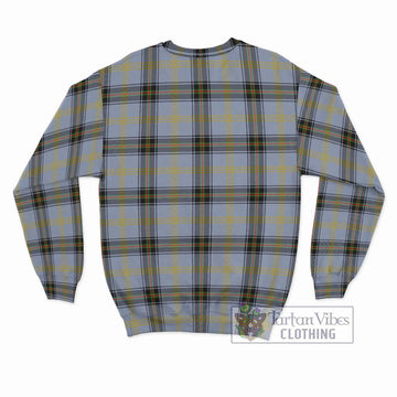 Bell Tartan Sweatshirt with Family Crest DNA In Me Style - Tartanvibesclothing Shop