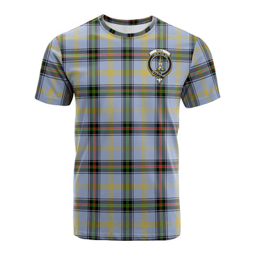 Bell Tartan T-Shirt with Family Crest