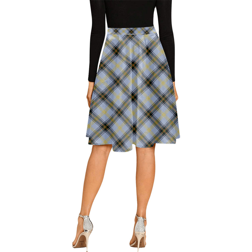 Bell Tartan Melete Pleated Midi Skirt - Tartanvibesclothing