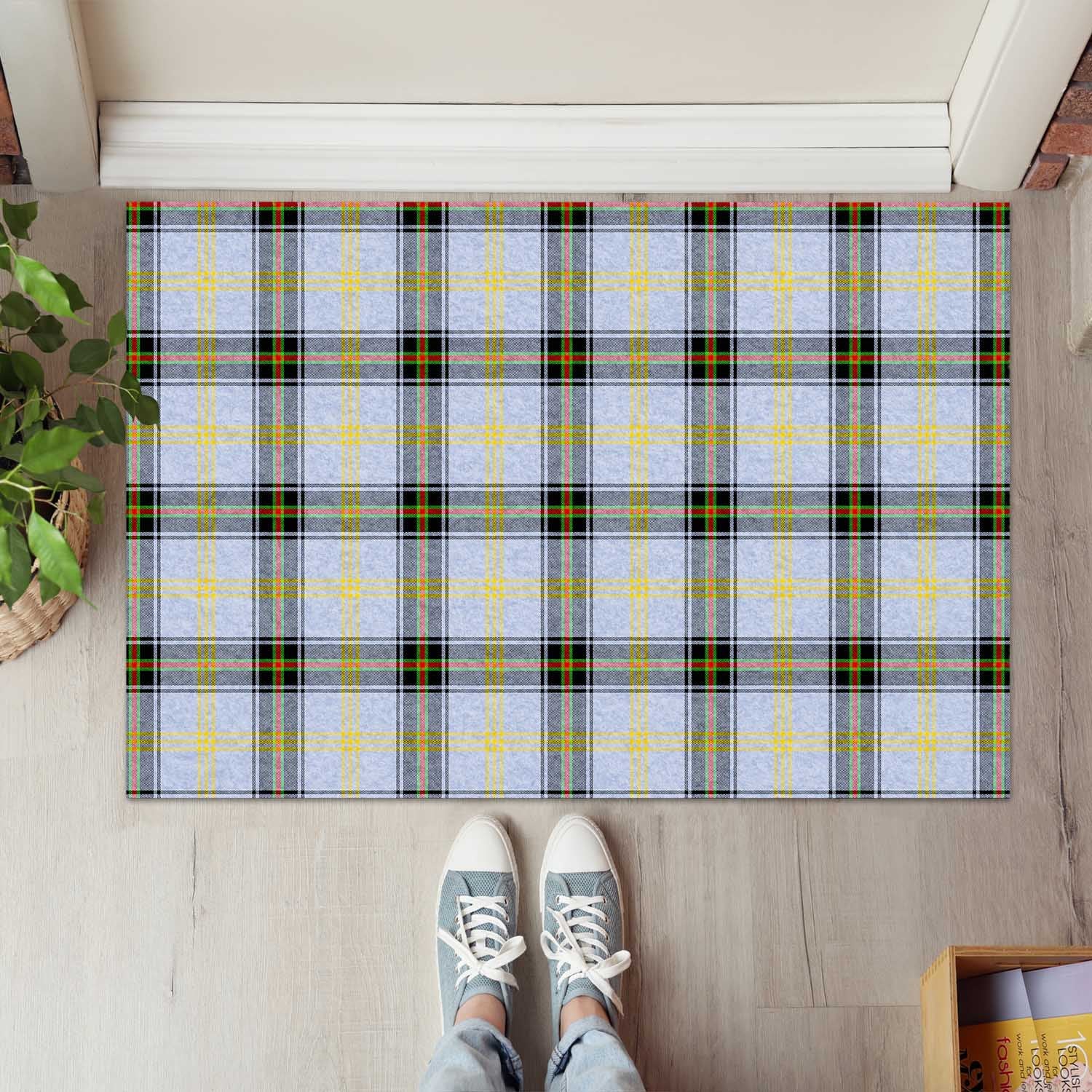 Bell Tartan Door Mat - Tartanvibesclothing