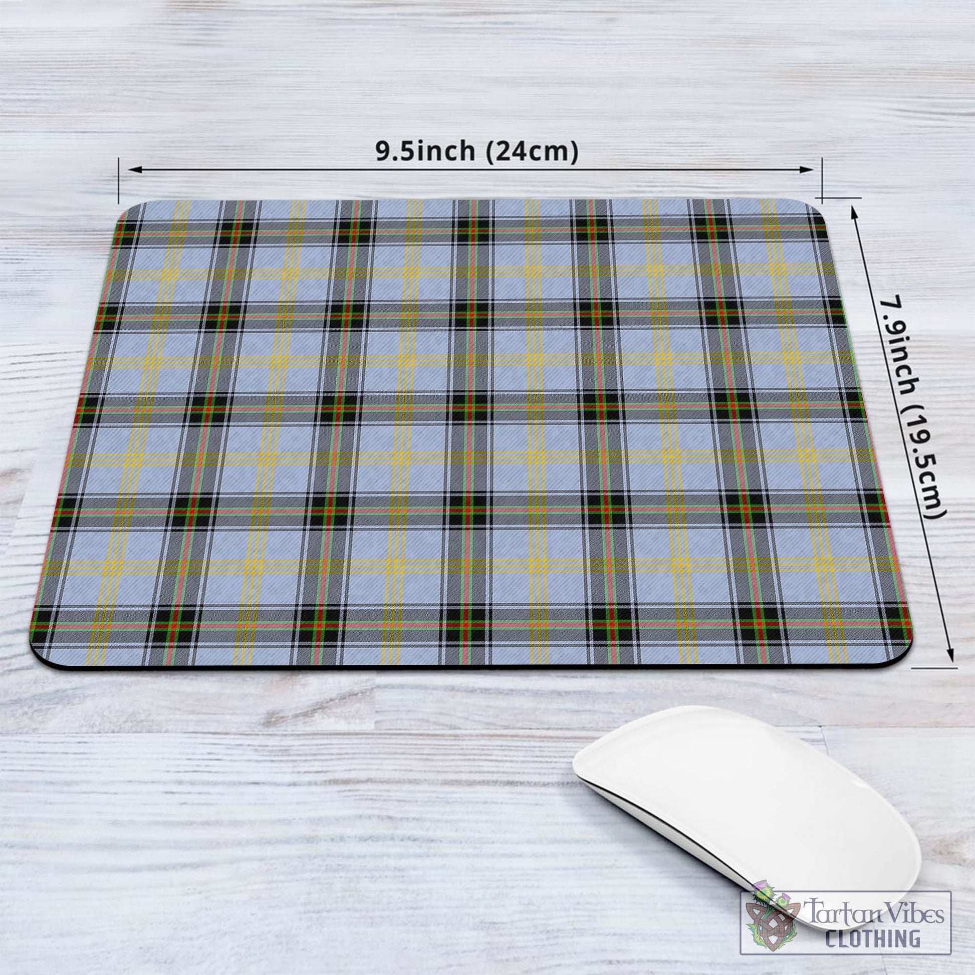 Tartan Vibes Clothing Bell Tartan Mouse Pad